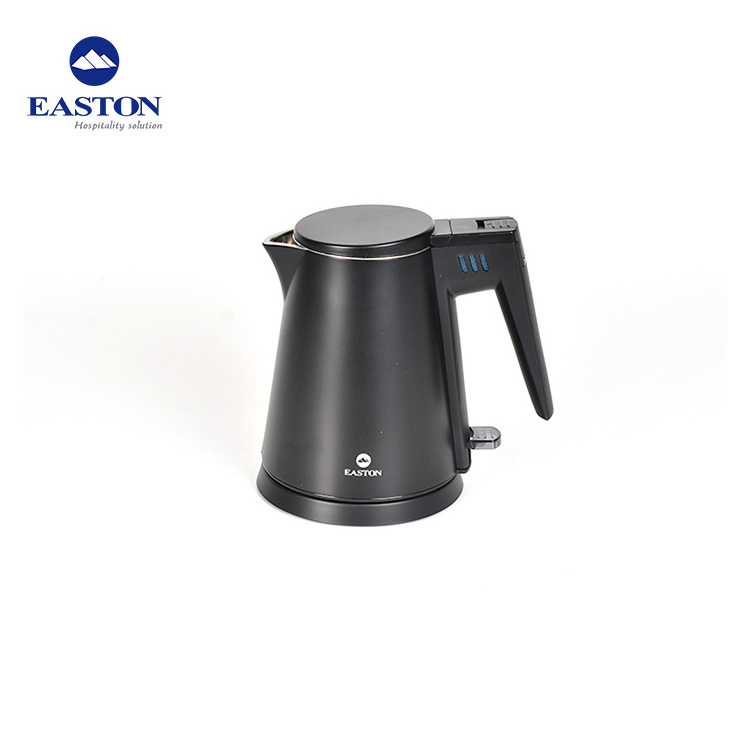 OEM available hotel room use Euro plug 800w low wattage electric water kettle