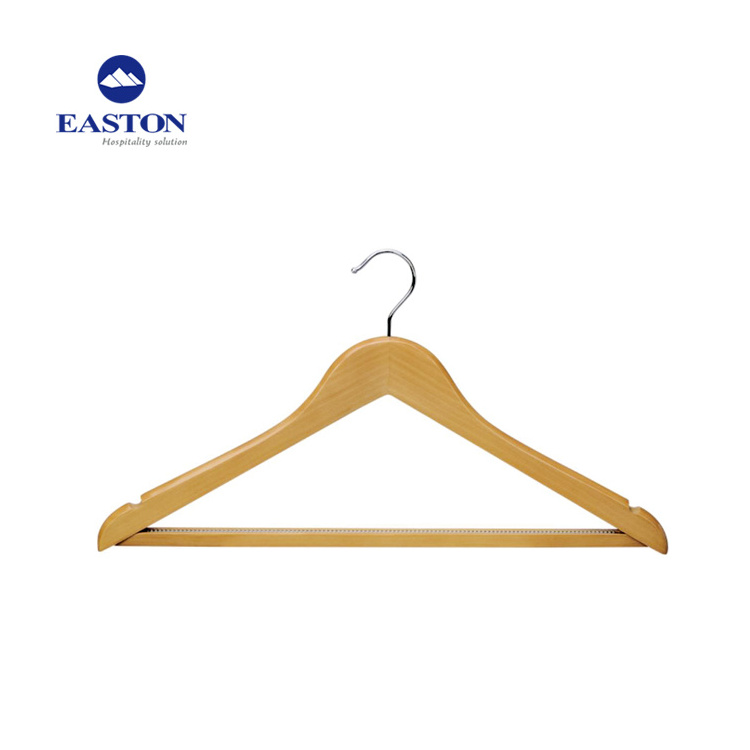 Hotel wooden Coat Hangers for Hotel Guest Room