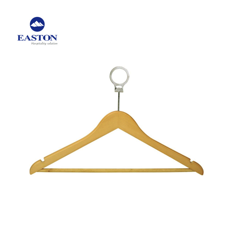 Hotel wooden Coat Hangers for Hotel Guest Room