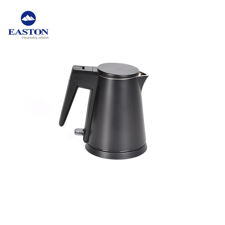 OEM available hotel room use Euro plug 800w low wattage electric water kettle