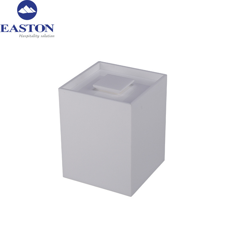 OEM available hotel cutzomized arylic rectangular paper box cover tissue box