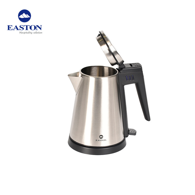 Hot sale hotel appliances stainless steel electric kettle auto shut-off tea maker