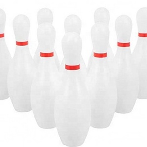 EASTOMMY Children's Indoor Inflatable Bowling Set Early Education Toys 10+2 Traditional ABS Material Kid Bowling Toy