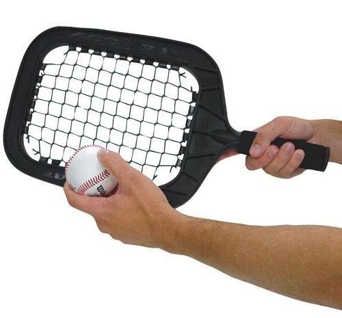 EASTOMMY Baseball Fungo Racket Tennis Racket with A Baseball 26oz