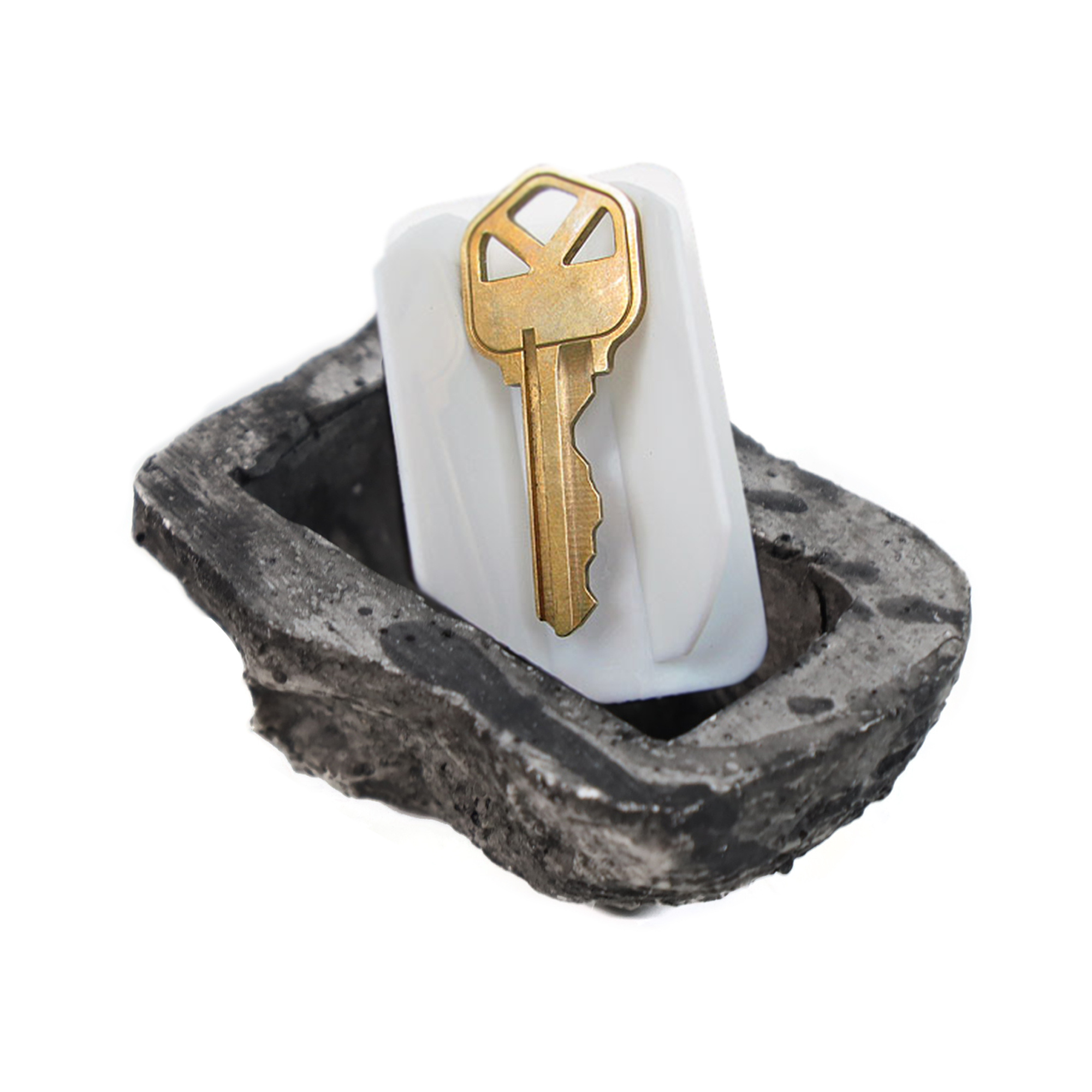 EASTOMMY ET-410059B Outdoor Key Storage Realistic Rock Hide Stone Hider Keybox Durable