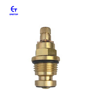 Plumbing Fitting Faucet Brass Stem For Valve Spare Parts Brass Cartridge