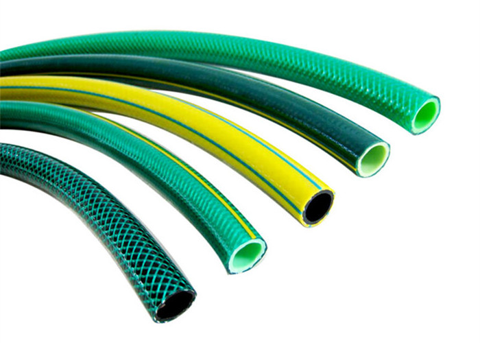 PVC Garden Water Hose Pipe With Connector Reel 4 6 8 10 bar Plastic Discharge Hose Flexible Conduit Tube Customized Color Size