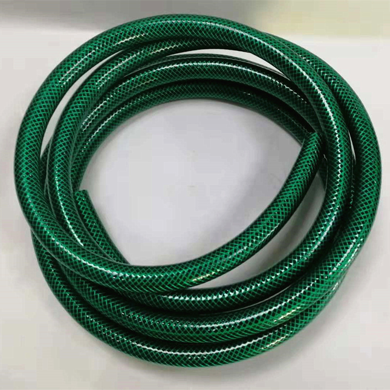 PVC Garden Water Hose Pipe With Connector Reel 4 6 8 10 bar Plastic Discharge Hose Flexible Conduit Tube Customized Color Size