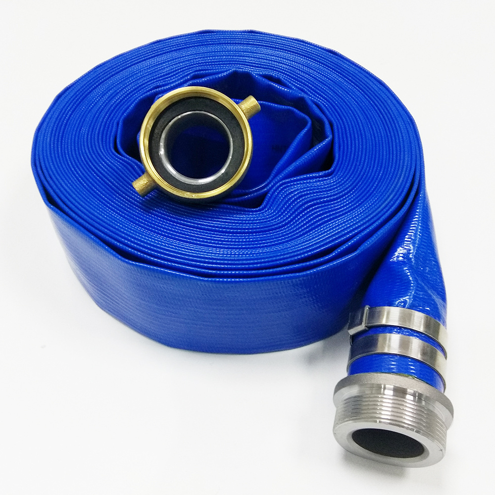 High Pressure Eastops Agricultural Irrigation Pipe OEM & ODM 1 1.5 2 3 4 Inch Flexible Water Hose Lay Flat Hose