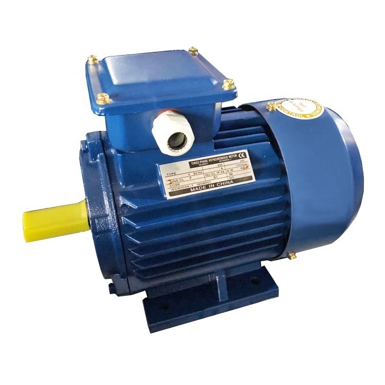 Ac motor 4 pole three phase ac induction motor 1HP 2HP factory high quality electric motor