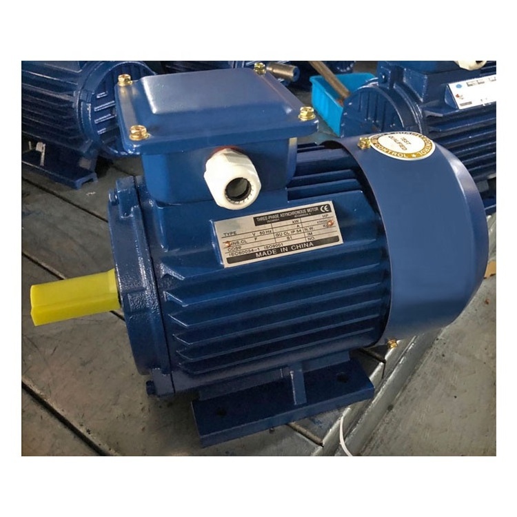 Ac motor 4 pole three phase ac induction motor 1HP 2HP factory high quality electric motor