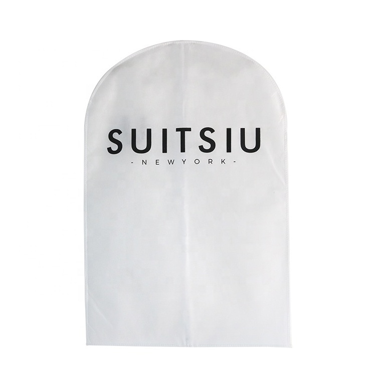 Wholesale Custom Breathable Suit Cover Non Woven Garment Bags With Zipper