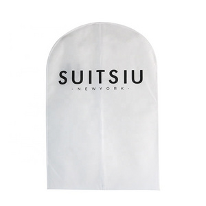 Wholesale Custom Breathable Suit Cover Non Woven Garment Bags With Zipper