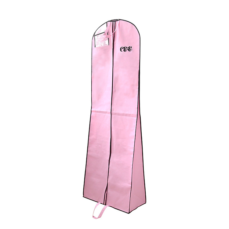 Personalized Custom Fashion Travel Dust Cover Foldable Dress Clothes Suit Protector Garment Bag