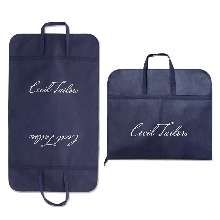 Personalized Custom Fashion Travel Dust Cover Foldable Dress Clothes Suit Protector Garment Bag