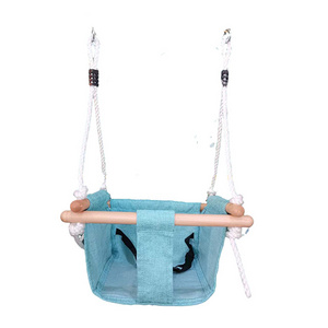 Eco-Friendly Fabric Baby Swing for Outdoor and Indoor