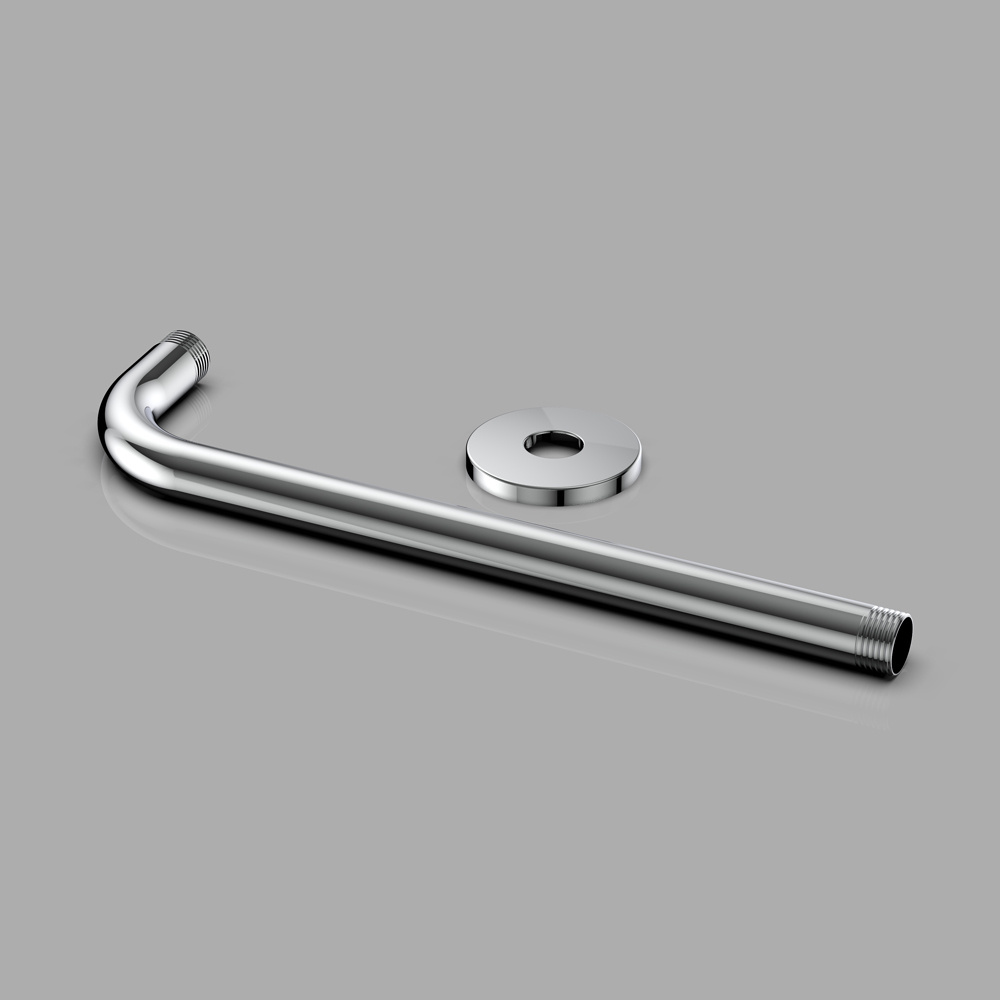 Bathroom Faucet Accessories 30 cm Chromed Stainless Steel Shower Arm