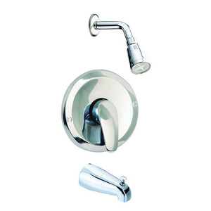 zinc handle tub&shower UPC parts automatic shower faucet