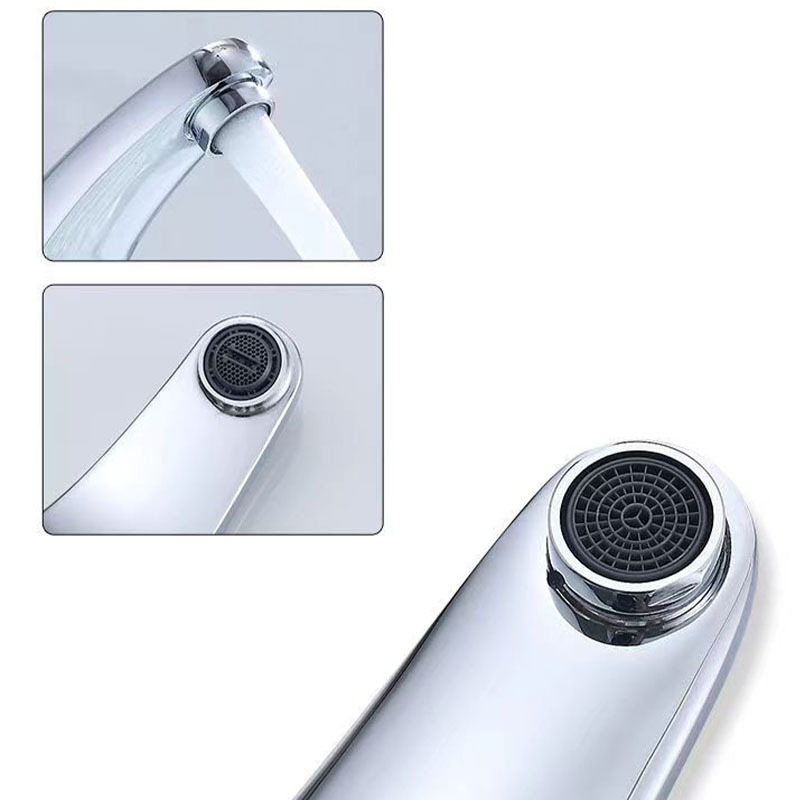 Contemporary Design Infrared Sensing Faucet Contact Automatic Motion Sensing Bathroom Faucet