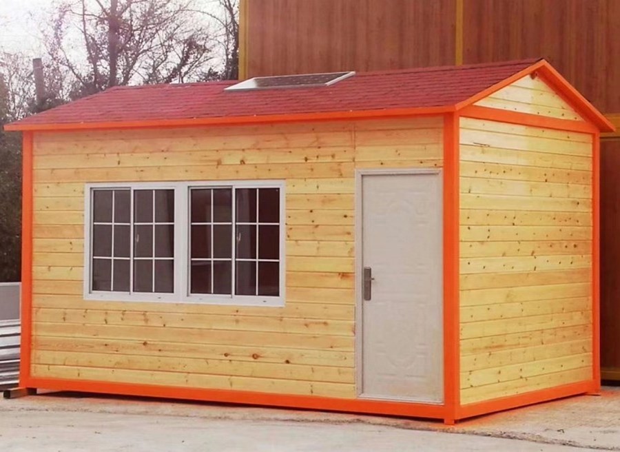 Jungle-style simple Containers house and Prefab Houses with anticorrosive wood or woodcut patterns