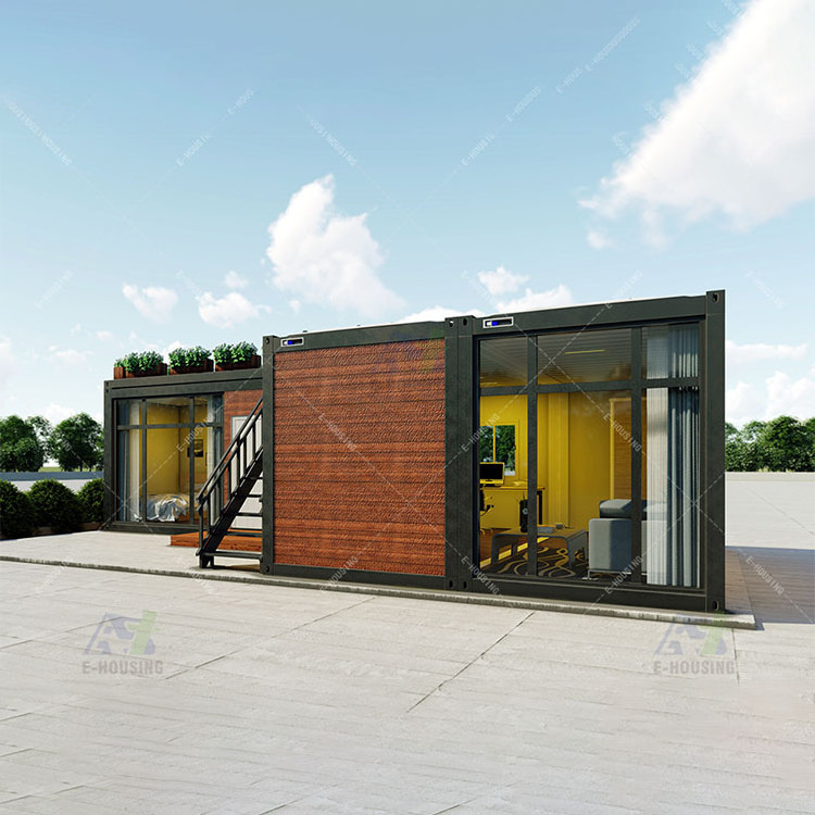 2023 Two Bedroom Modular Ready Made Mobile Prefab House Container prefabricated houses For Sale