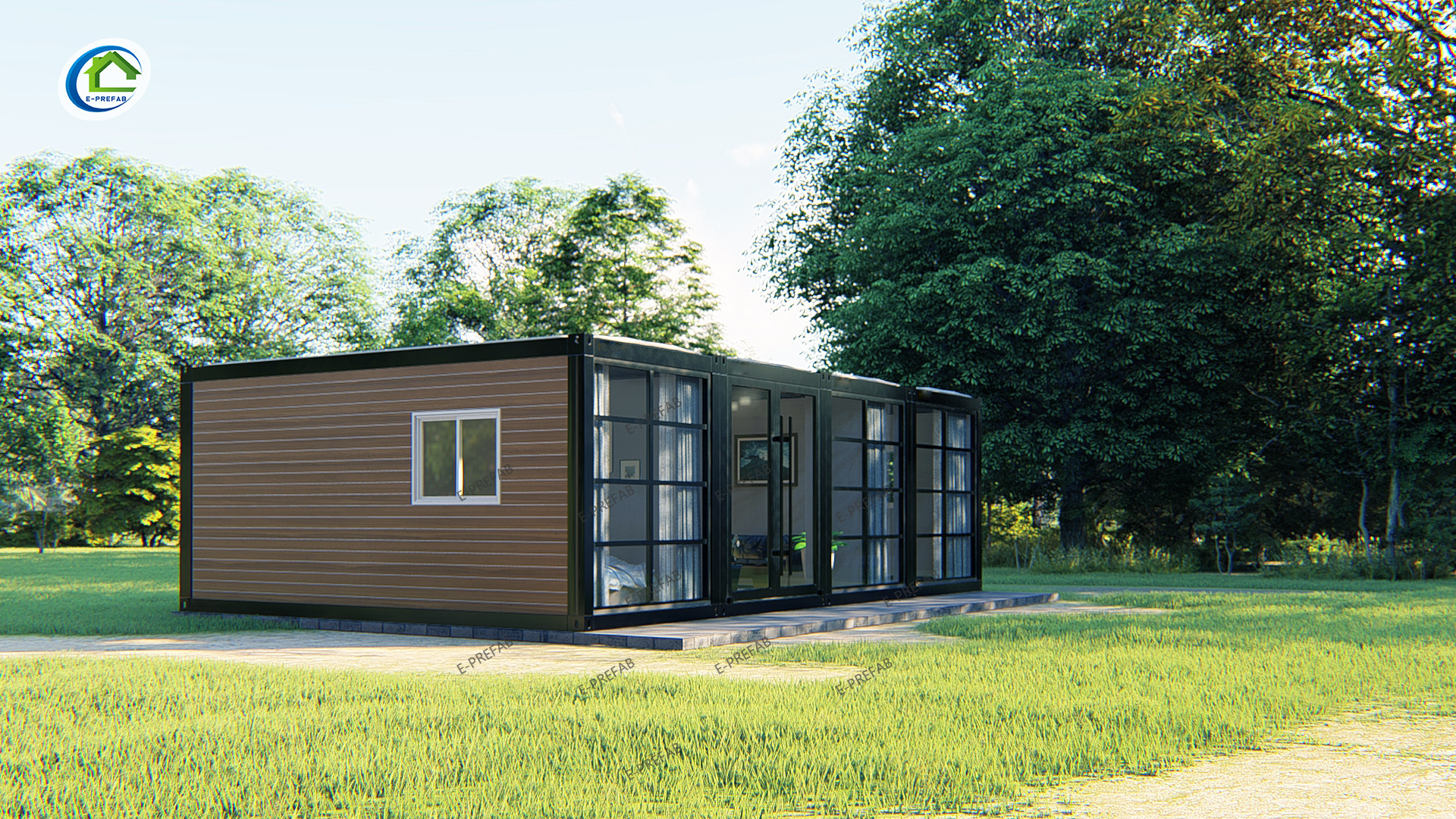 Hot-Selling Cheap Price Boutique Design Luxury Holistic Modular Building Portable Expandable  House Prefab Houses