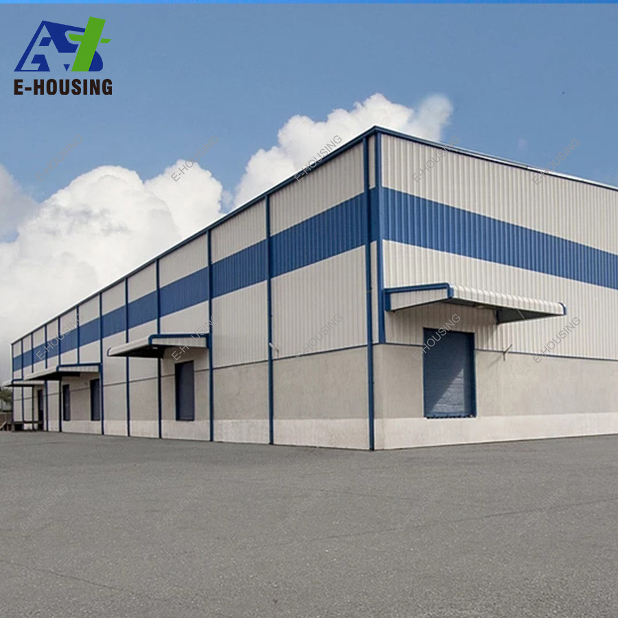 Chinese Lowest Cost Prefab Cheap Prefabricated steel structure warehouse workshop building construction