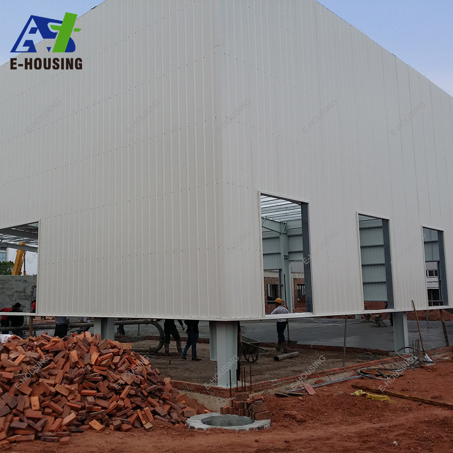 Chinese Lowest Cost Prefab Cheap Prefabricated steel structure warehouse workshop building construction