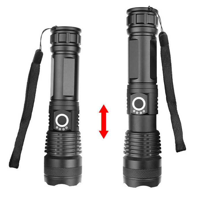 Taschenlampe torche Linterna Powerful Outdoor Camping Zoom Flash Light Tactical USB Rechargeable xhp70 xhp50 Led Flashlights