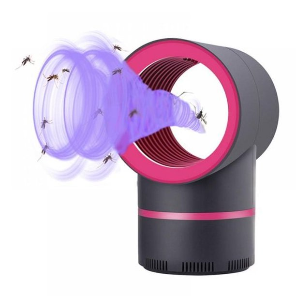 Living Room Bedroom Electric Swirling Airflow Catcher Trap Pest Control Mosquito Insect Killer LED UV Light Trap Lamp Bug Zapper