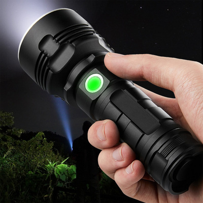 Super Bright P70 Long Range Torch Light USB Rechargeable Waterproof Handheld Aluminium Alloy Powerful Led flashlight