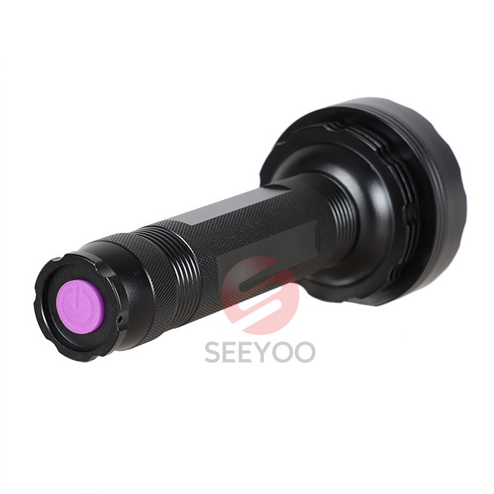 10W 100 led uv flashlight uv,uv blacklight flashlight torch,non destructive testing uv torch light