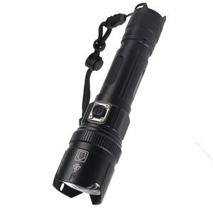 High Lumen Xhp 70 Powerful Long Lighting Range Torch Light Rechargeable Zoomable EDC Emergency LED Flashlight