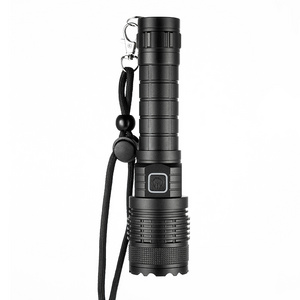 High Lumen L2 LED Flashlight Type-C Rechargeable Emergency Torch Light Outdoor Camping EDC Flashlights