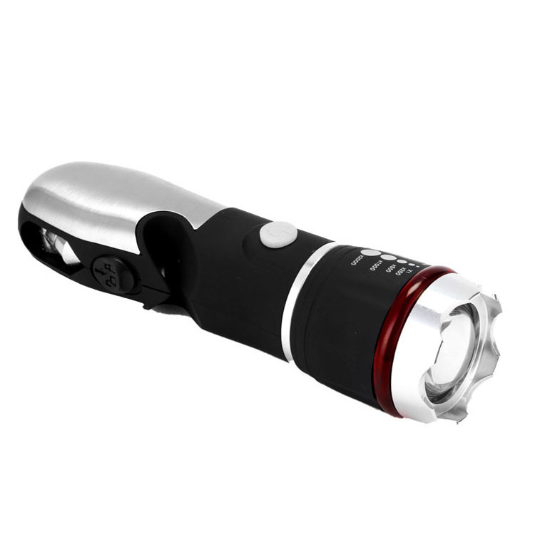 Portable Survival Self Defense Torch Light Safety Tool Window Breaker Hammer Multi Function Led Emergency Flashlight