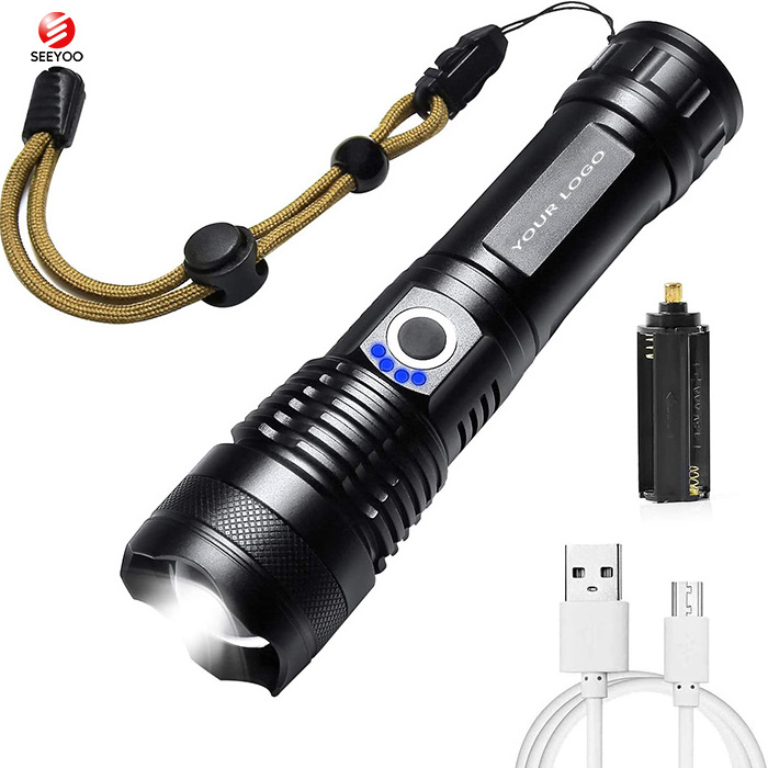 Taschenlampe torche Linterna Powerful Outdoor Camping Zoom Flash Light Tactical USB Rechargeable xhp70 xhp50 Led Flashlights