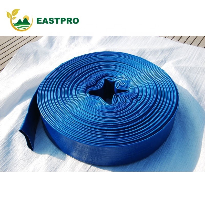 Factory Price 6 Inch Agriculture Farm PVC irrigation lay Flat Hose Pipes flexible irrigation pipe