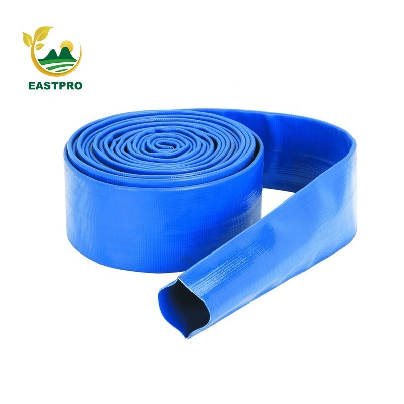 Factory Price 6 Inch Agriculture Farm PVC irrigation lay Flat Hose Pipes flexible irrigation pipe