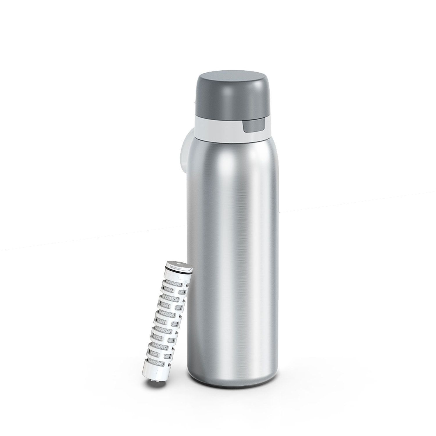 Portable Stainless Steel Water Bottle with Tap Water Filter