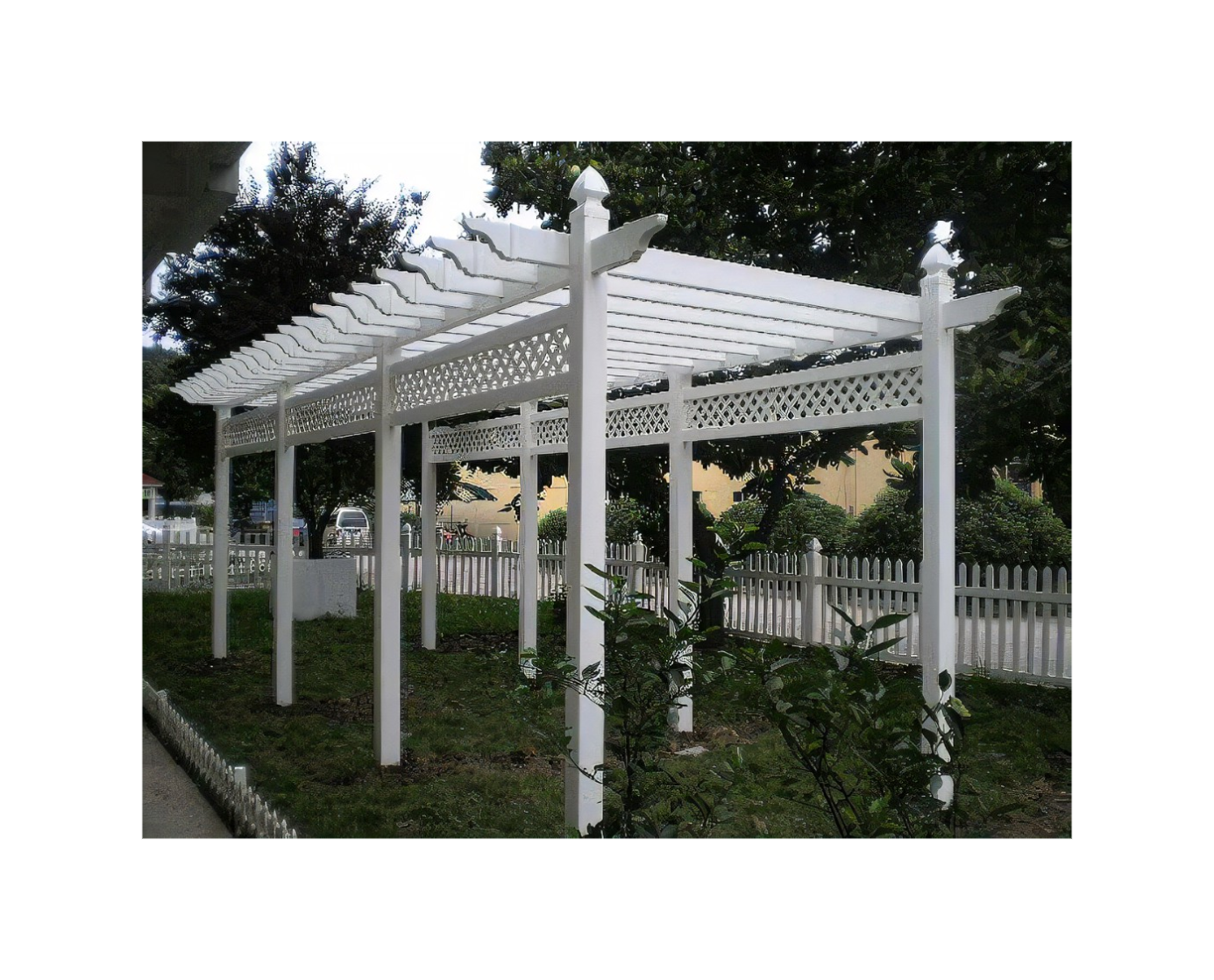 Modern  Cheap Waterproof Shade Decoration Outdoor Gazebo  Flower Grape Trellis, Creeper Plant Stand