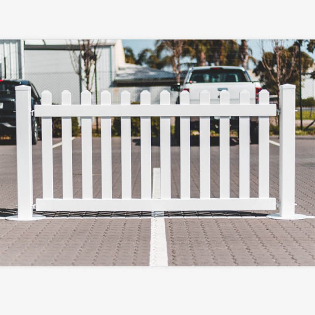 High  Quality Event Vinyl  fencing series,composite temporary PVC picket fence