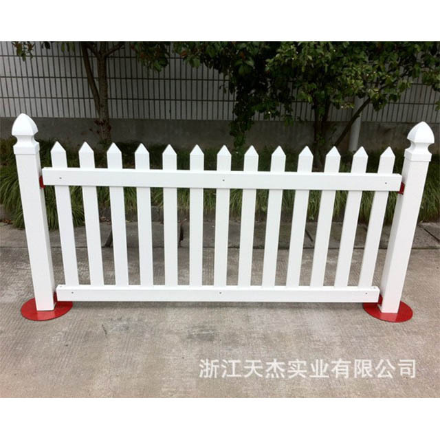 High  Quality Event Vinyl  fencing series,composite temporary PVC picket fence