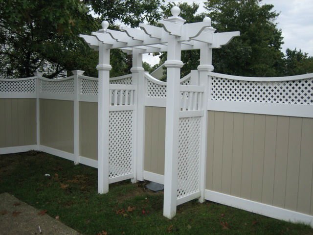 Tianjie PVC Vinyl Fence Hardware, Accessories Arbor cover