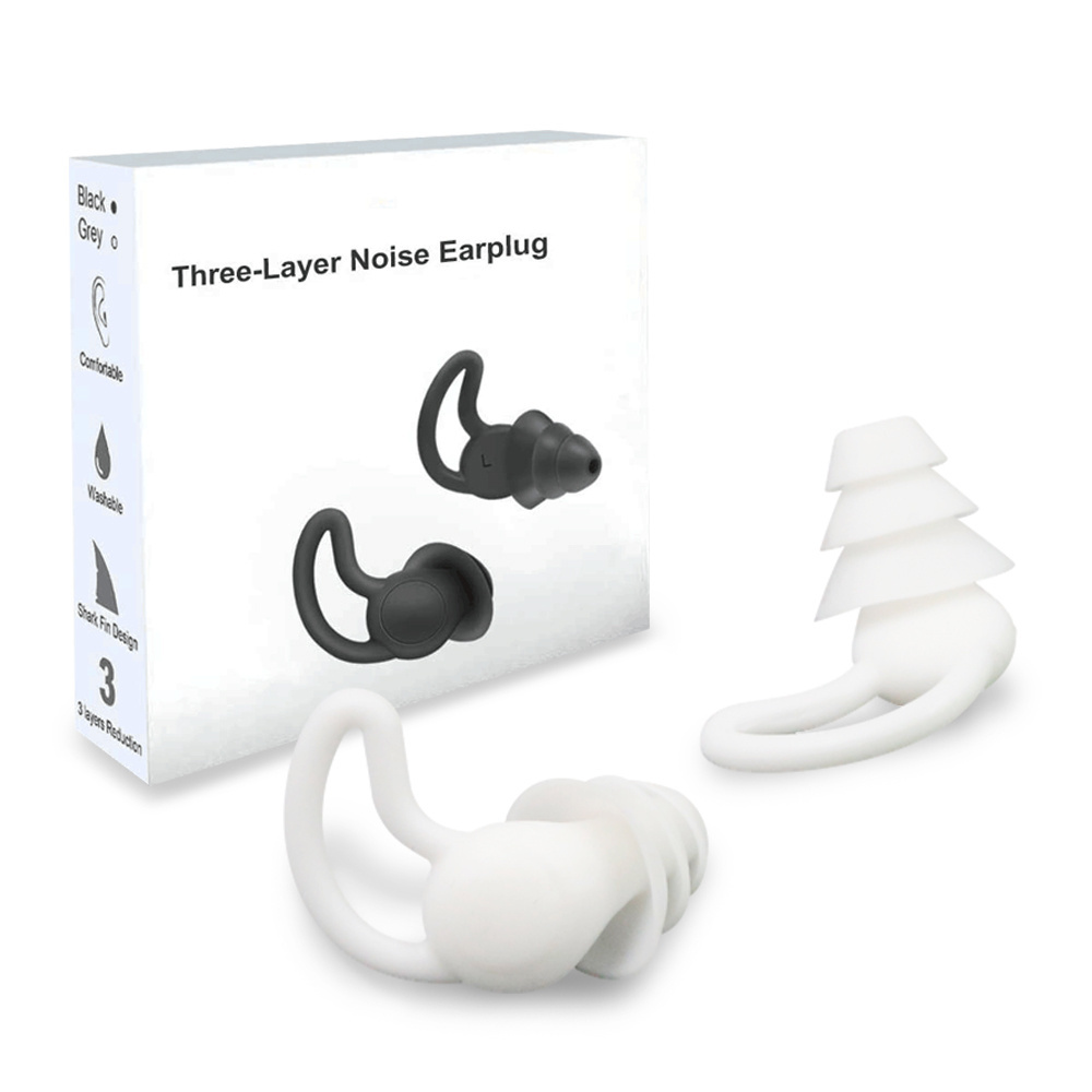 Silicone Ear Plugs for Sleeping Noise Cancelling Reusable Waterproof Diving Silicone Regulator Octopus Wrap Holder Shark Tail