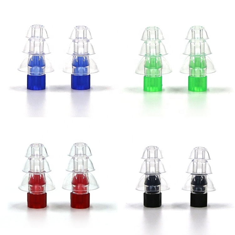 Promotional Colorful Gift Ear Plugs for Festival Concerts Musicians DJ and Christmas