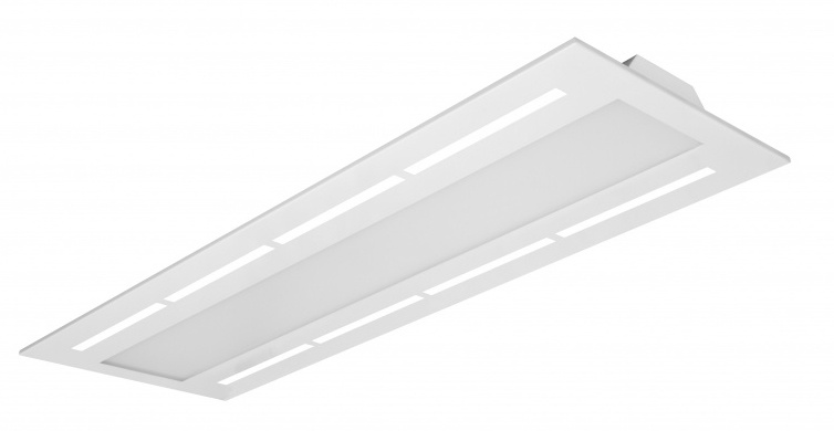 Wholesales 2X2 2X4 1X4 Air Return LED Drop T-Bar Grid Ceiling Panel Troffer Light Recessed Mounting Frame Box Kit