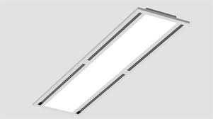 Wholesales 2X2 2X4 1X4 Air Return LED Drop T-Bar Grid Ceiling Panel Troffer Light Recessed Mounting Frame Box Kit