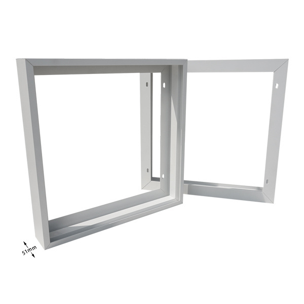 Best Seller 2x2 295x1192 2x4 Ceiling Frame Panel LED Aluminum Panel Recessed Frames