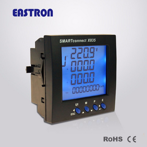 SmartconnectX835 Energy analyzer, Multi-function Power Analyzer, 96x96 digital Panel Meter, SGS approved