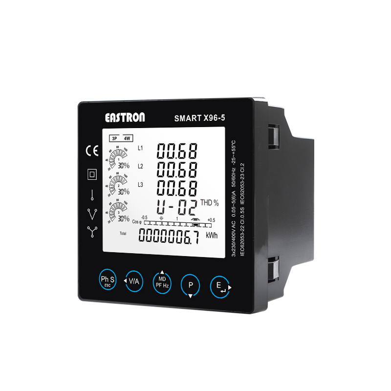 Smart X96-5A/5F/5G/5H/5I/5J MID Approved multifunction Modbus Ethernet gateway multi-tariffs digital panel meter 3 phase